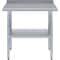 Amgood 18 in. x 36 in. Stainless Steel Work Table with 1.5 in. Backsplash WT-1836-BS-Z - alternate 6